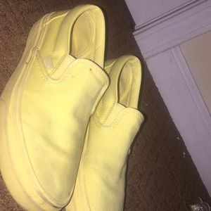 popcorn yellow vans